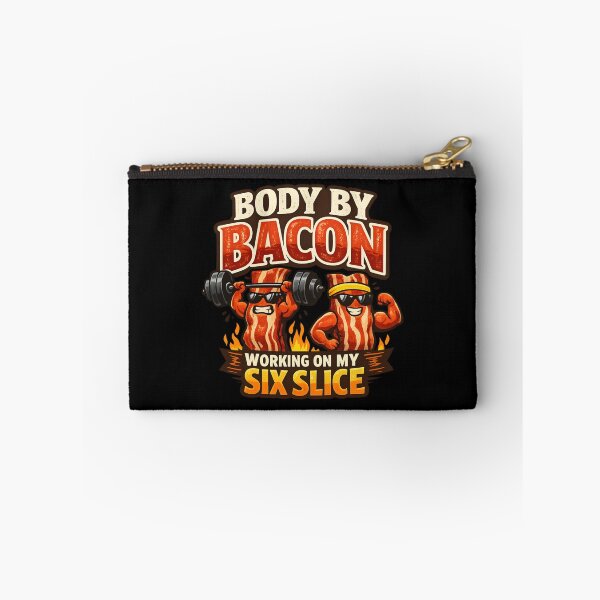 Item preview, Body by Bacon – Working on My Six Slice designed and sold by SidTastic .