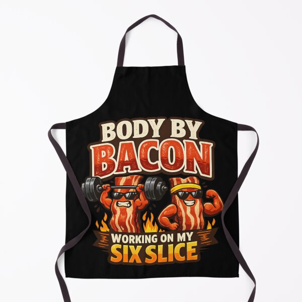 Artikelvorschau, Body by Bacon – Ich arbeite an meinem Six Slice entworfen und verkauft von SidTastic .