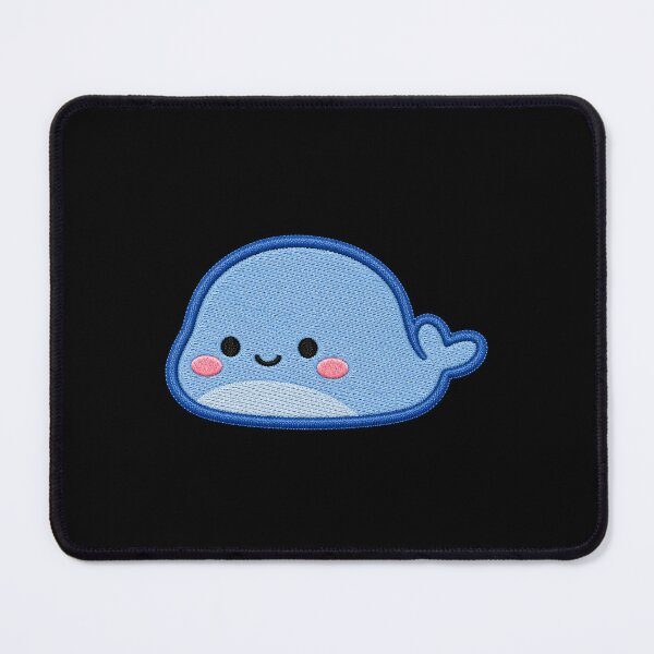 Item preview, Cute Whale Blob Embroidery Patch designed and sold by ColorSplash123.