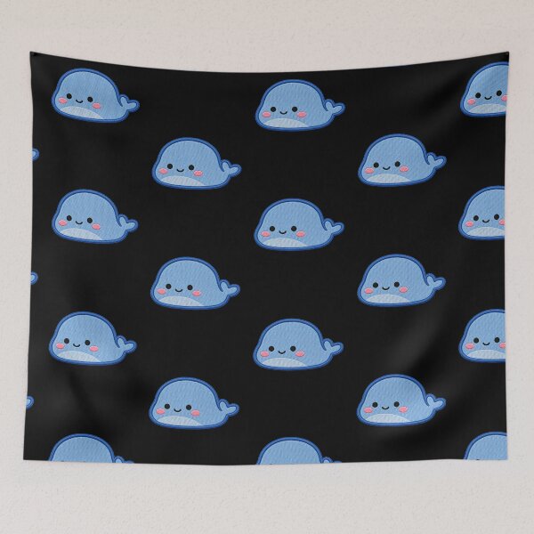 Item preview, Cute Whale Blob Embroidery Patch designed and sold by ColorSplash123.