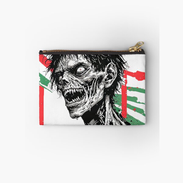 Item preview, Screaming Zombie Skull Horror Grunge Art designed and sold by ChaoticZenStudio.