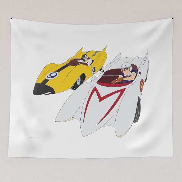 Item preview, Vintage Car Classic Speed Racer & Corridor X designed and sold by PrintCarClub.