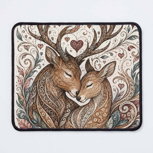 Item preview, Stag and Doe designed and sold by PaintedbyCarol.
