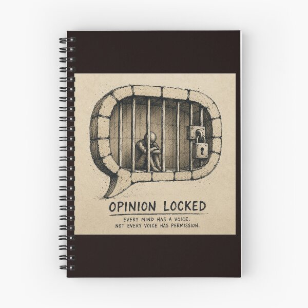 Item preview, : Opinion Locked designed and sold by Brainyfoxx360.