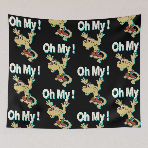 Item preview, Neon Oh My! Retro Cartoon Monkey - High Contrast Cyber Aesthetic  designed and sold by Tokraz-art.