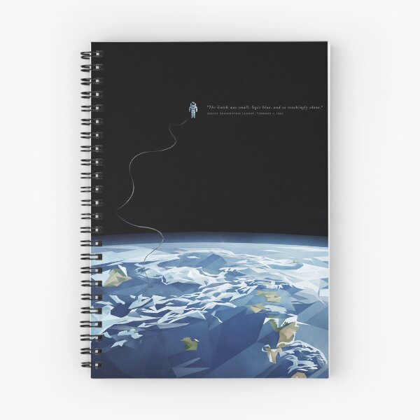 Item preview, The Overview Effect — Astronaut Spacewalk Art Print | The Meridian Press designed and sold by The Meridian Press.