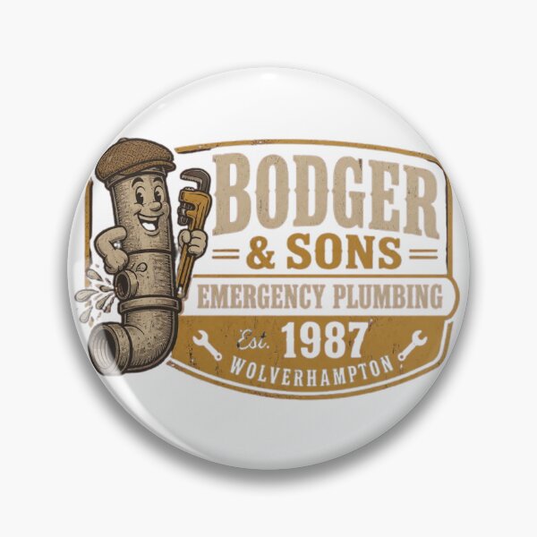 Item preview,  Bodger & Sons Emergency Plumbing - Est. 1987 designed and sold by Barcud Designs.