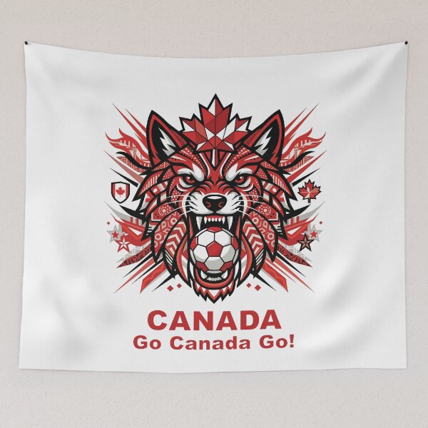 Item preview, World Cup Canada Football Wolf designed and sold by MarcV88.