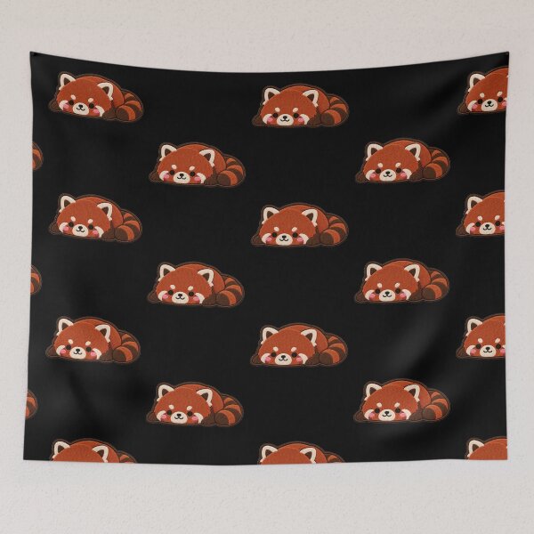 Item preview, Cute Red Panda Blob Embroidery Patch designed and sold by ColorSplash123.