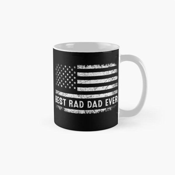 Item preview, Best Rad Dad Ever Us American Flag For Fathers Day  designed and sold by Jokerstyle.
