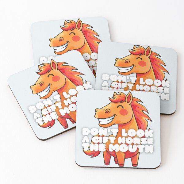 Item preview, Don't Look a Gift Horse in the Mouth (English Version) designed and sold by DILMIK..