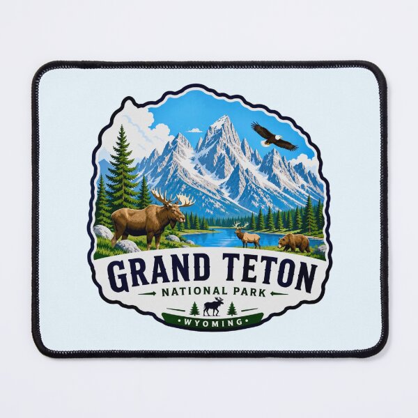 Item preview, Grand Teton National Park, Wyoming designed and sold by Myra365Art.