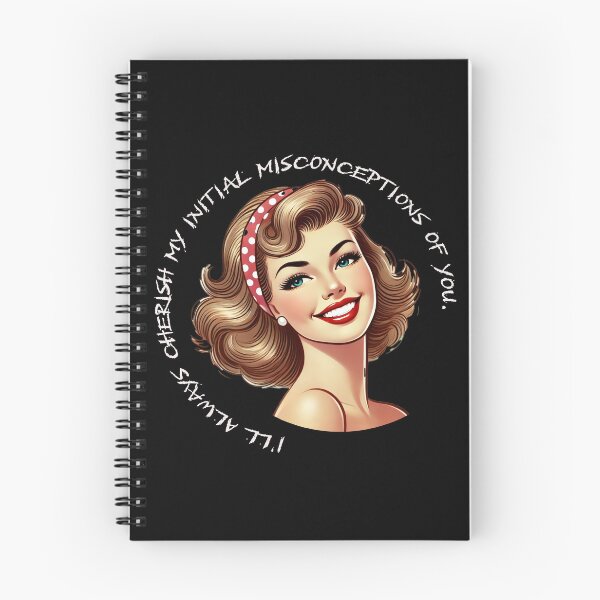 Item preview, I'll Always Cherish My Initial Misconceptions Of You Funny Sarcastic Vintage designed and sold by Maximum-Snark.