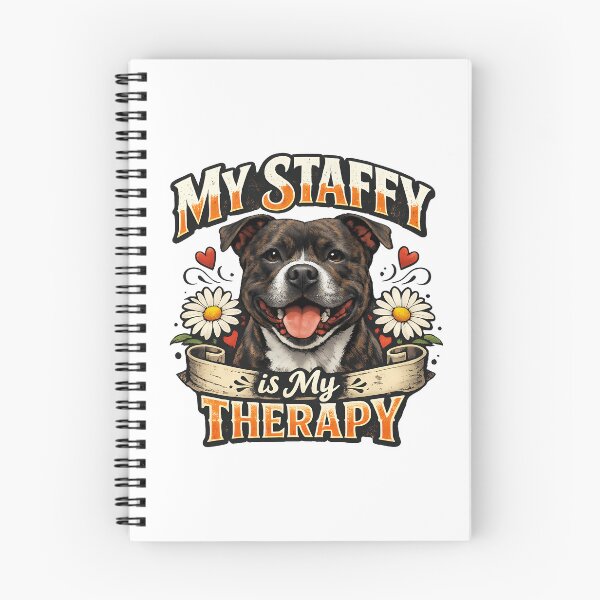 Item preview, My Staffy Is My Therapy designed and sold by BestFriendTees.