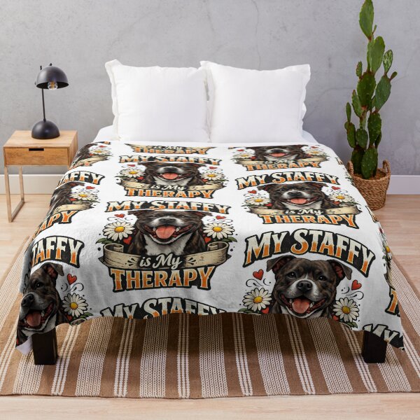 Item preview, My Staffy Is My Therapy designed and sold by BestFriendTees.
