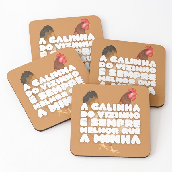 Item preview, The Neighbour's Chicken Is Always Better Than Mine (Portuguese Version) designed and sold by DILMIK..