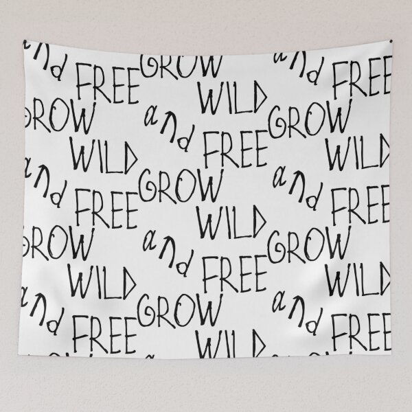 Item preview, Grow Wild and Free designed and sold by kinpirks.