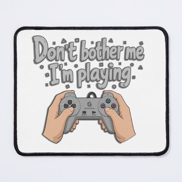 Item preview, Don't Bother Me, I'm Gaming designed and sold by Glitch Core.