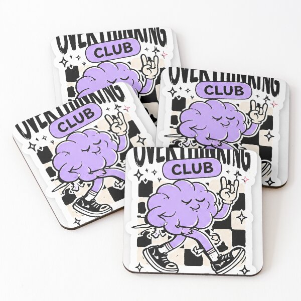 Item preview, Official Member of the Overthinking Club ?? designed and sold by masalavada321.