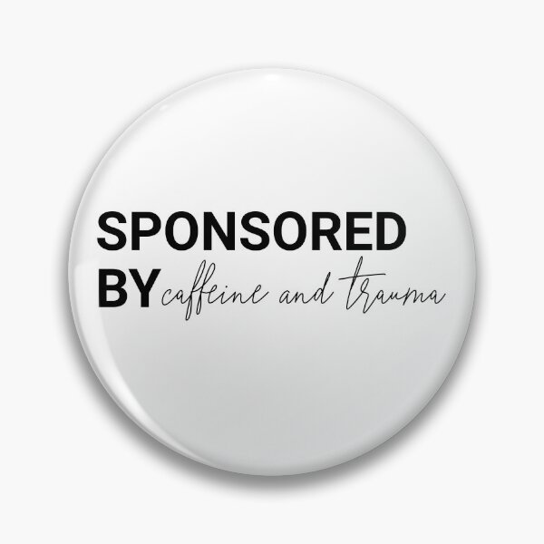 Item preview, sponsored by caffeine and trauma designed and sold by Iona’s Crafty Chaos.