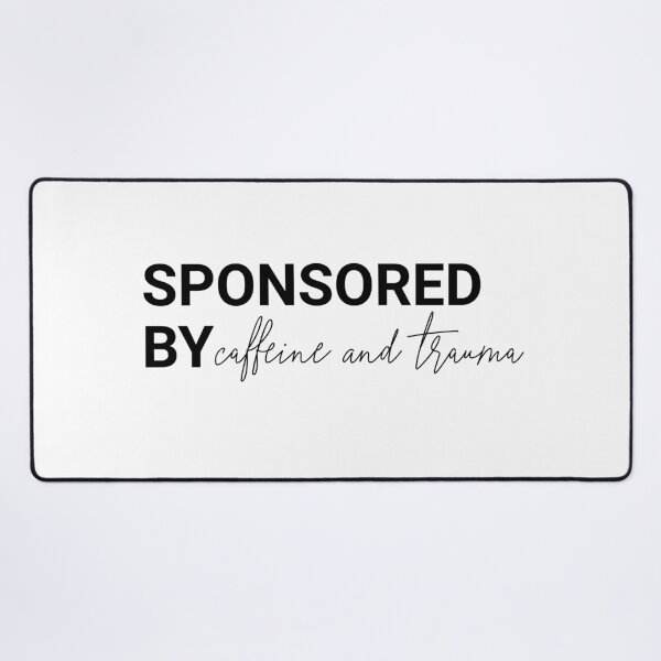 Item preview, sponsored by caffeine and trauma designed and sold by Iona’s Crafty Chaos.
