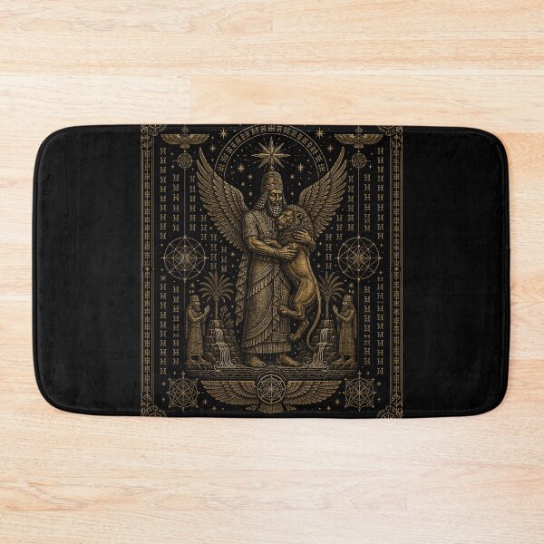 Item preview, Annunaki - Enki and the lion designed and sold by MetusArt.