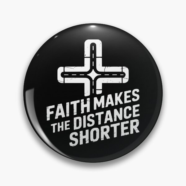 Item preview, Faith Makes The Distance Short designed and sold by theartfulaspie.
