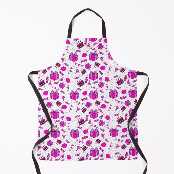 Item preview, Seamless birthday party pink designed and sold by SeamlessArtists.