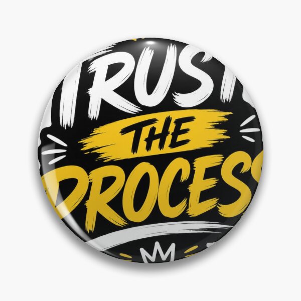 Item preview, Trsut The process Motivationqal sticker designed and sold by NexoraVibes.