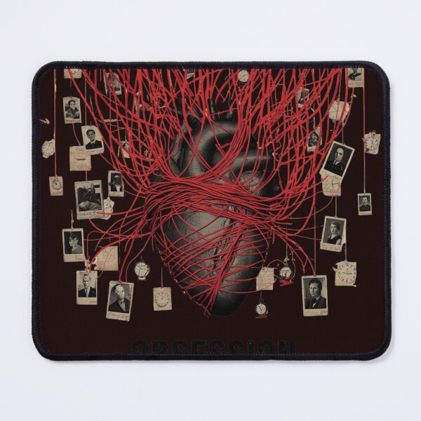 Item preview, Obsession Red String Heart Dark Romance Thriller T-Shirt designed and sold by Vvmd.