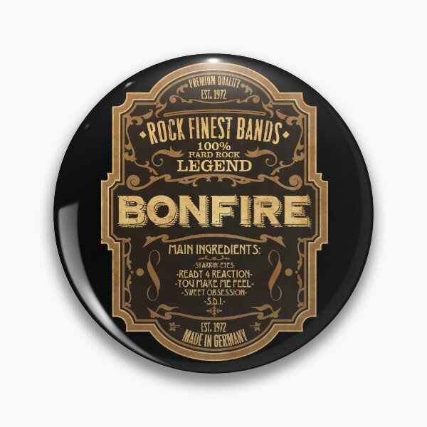 Item preview, Bonfire (Rock Finest Bands) designed and sold by helenacooper.