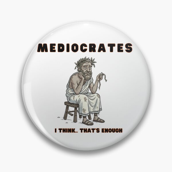 Item preview, Funny Mediocrates Ancient Greek Philosopher Meme designed and sold by unicatello.