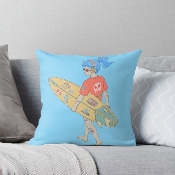 Item preview, Surf Vibes Only - 80s Vintage Beach Manga designed and sold by Altairicco.