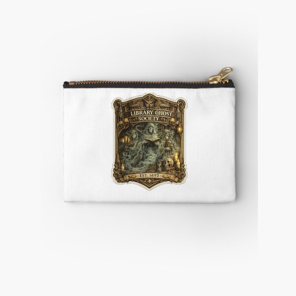 Item preview, Library Ghost Society | Gothic Library Spirits | Dark Academia Book Lover Design designed and sold by MrDev.