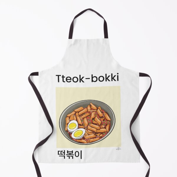 Item preview, Tteokbokki Illustration Art Print - Korean Street Food Poster designed and sold by TAWN ILLUSTRATIONS.