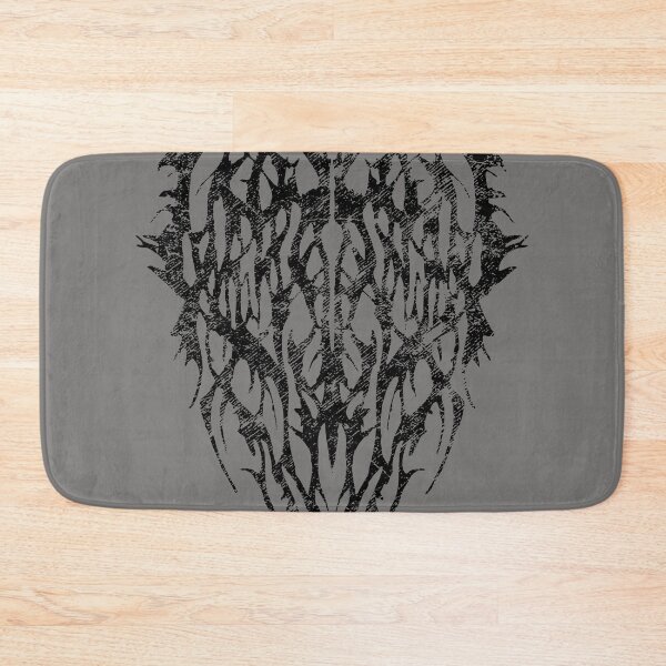 Item preview, Symmetrical Black Abstract Metal Style Ornament - Dark Alternative Fashion Design designed and sold by JustasVebra.