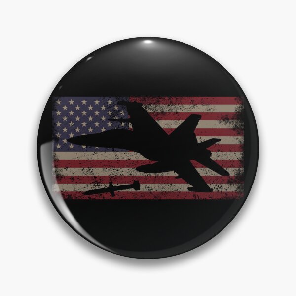 Item preview, EA-18G Growler Jet Plane USA Flag Patriotic Aviation designed and sold by MilitaryMart.