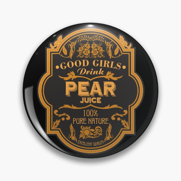 Item preview, Good Girls Drink Pear Juice designed and sold by helenacooper.