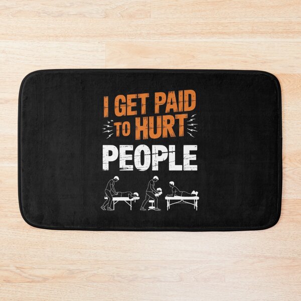 Item preview, Chiropractic Shirt - I Get Paid To Hurt People designed and sold by Peter Stawicki.