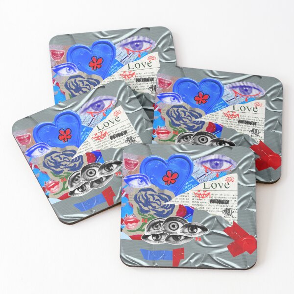Item preview, Love Collage designed and sold by Swooncake Press.