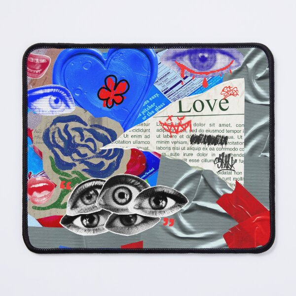 Item preview, Love Collage designed and sold by Swooncake Press.