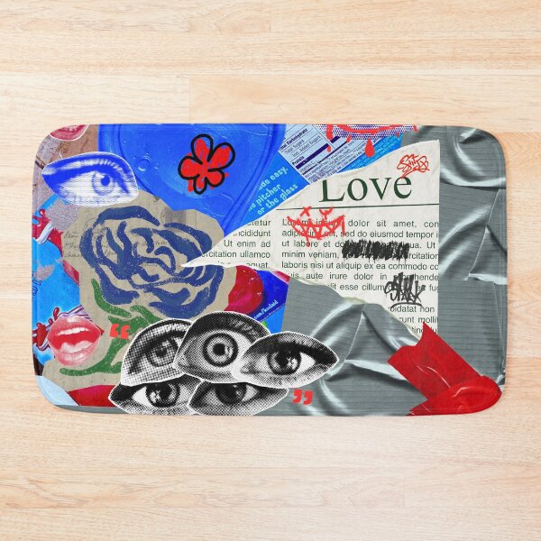 Item preview, Love Collage designed and sold by Swooncake Press.