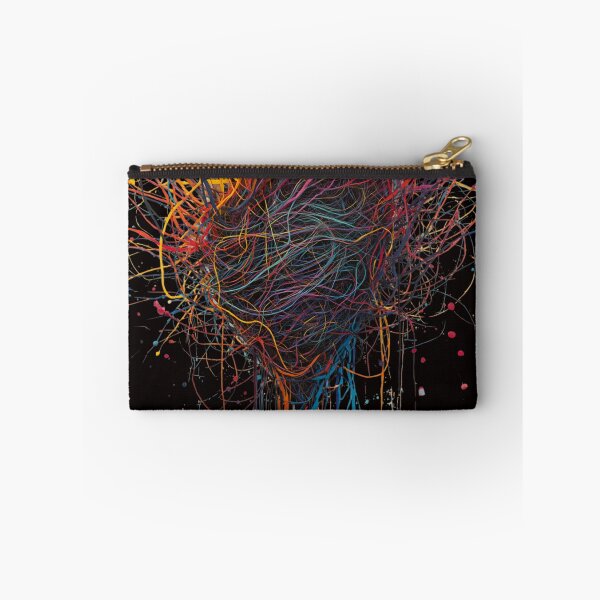 Item preview, Colorful Chaos Heart Abstract String Art Emotional Expression T-Shirt designed and sold by Vvmd.