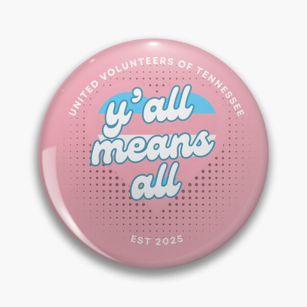 Item preview, Y'all Means All (Trans Flag) designed and sold by UVOTN.