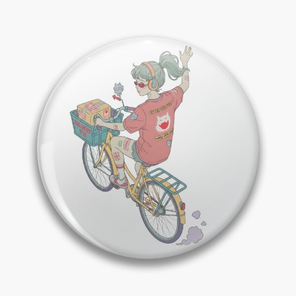 Item preview, Tokyo Tokyo Express - Future Funk Bike Girl designed and sold by Altairicco.