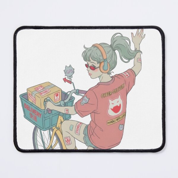 Item preview, Tokyo Tokyo Express - Future Funk Bike Girl designed and sold by Altairicco.