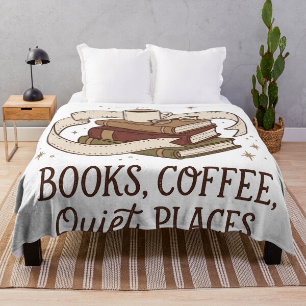 Item preview, Books, Coffee, Quiet Places designed and sold by StudioKuchiran.
