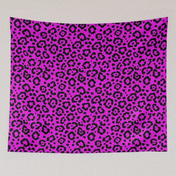 Item preview, Modern Leopard Pattern in pink and Black. designed and sold by Napofazarte.