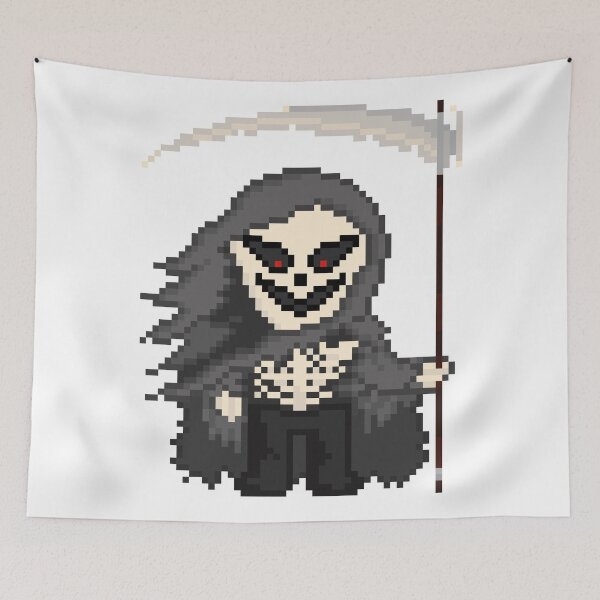 Item preview, Pixel Monster Grim Reaper (on White) designed and sold by gkillerb.