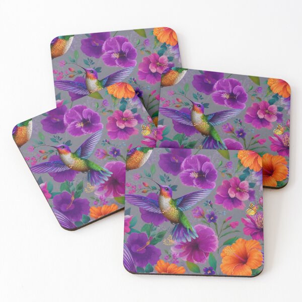 Item preview, Hummingbird Floral designed and sold by laExpose.